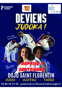 AFFICHE A4 DEVIENS JUDOKA ENFANTS